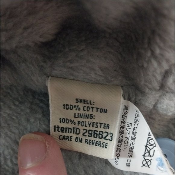 L.L.Bean Fleece-Lined Flannel Hoodie Bright Capri Plaid Women's Sz XS - Picture 10 of 13